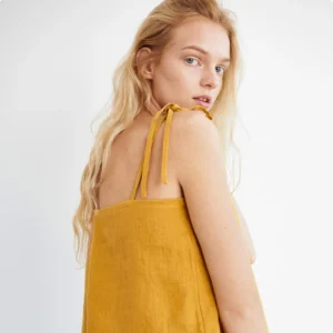 Alternative view of SYDNEY - Linen Top
